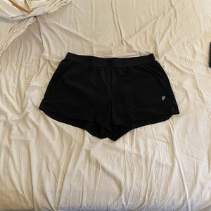 Black Athletic Fila Shorts